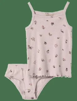 Wheat Underwear Havanna - Underklädesset SOFT LILAC FLOWERS Sale