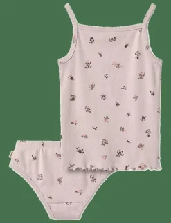 Wheat Underwear Havanna - Underklädesset SOFT LILAC FLOWERS Sale