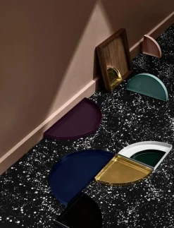 AYTM UNITY quarter circle tray - Brickor FOREST