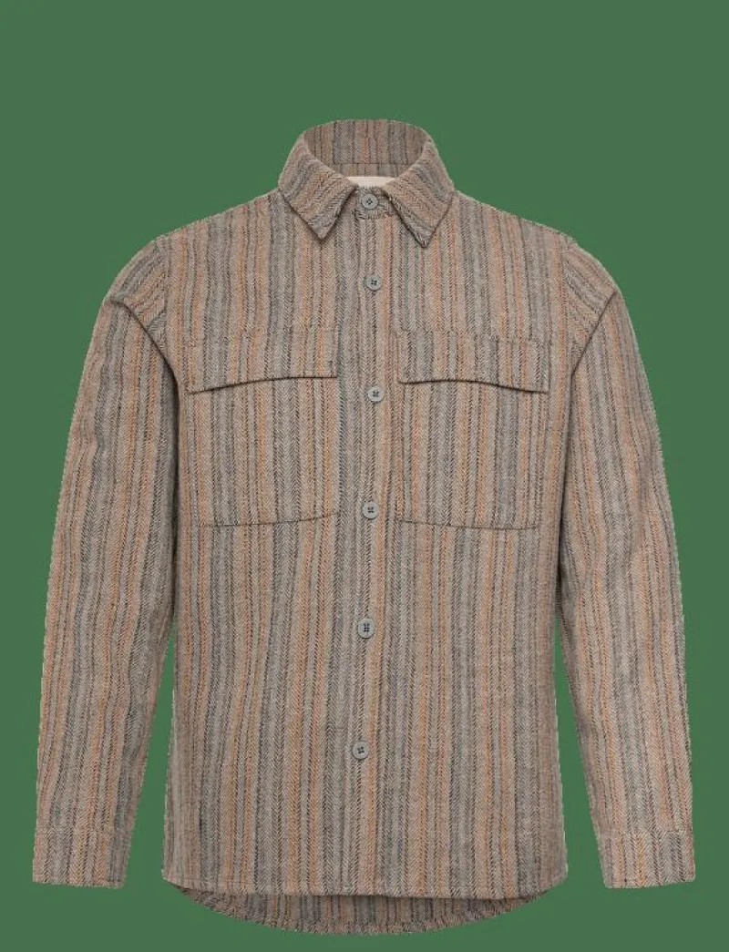 Utility Shirt - Randiga skjortor|Revolution Outlet