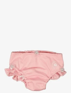 Geggamoja UV Baby swim pant frill 16 62/68 - Badblöja PINK Clearance