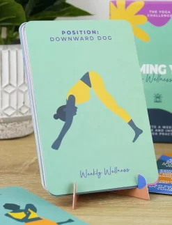 Gift Republic Veckans Välmående Yoga - Spel & pussel GREEN New