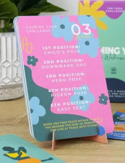 Gift Republic Veckans Välmående Yoga - Spel & pussel GREEN New