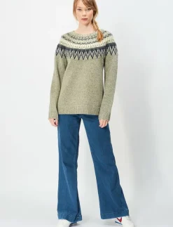 Jumperfabriken Veda Jumper - Stickat GREY