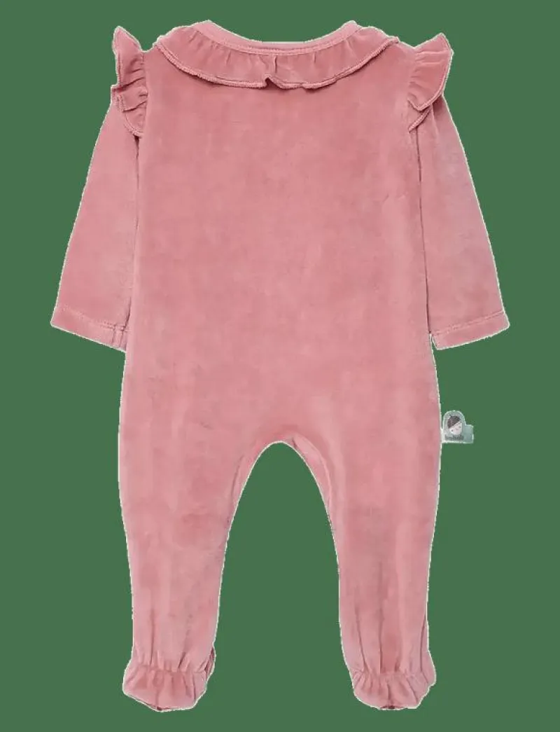 Velour play suit -BCI - Långärmad bodysuit|Boboli Discount