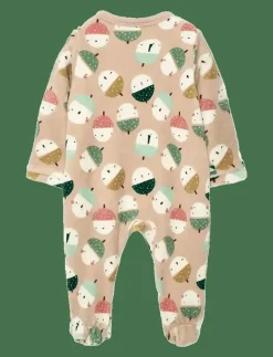 Velour play suit ed for baby -BCI - Långärmad bodysuit|Boboli Online