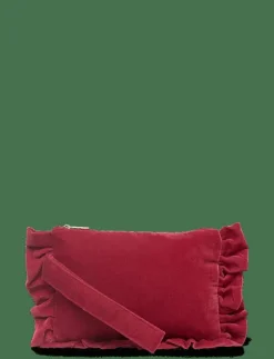 Pipol's Bazaar Velvet Clutch Dream Rusty - Kuvertväskor RED