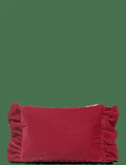 Pipol's Bazaar Velvet Clutch Dream Rusty - Kuvertväskor RED