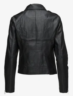 VICARA COATED JACKET - NOOS - Skinnjackor|Vila