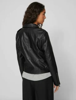 VICARA COATED JACKET - NOOS - Skinnjackor|Vila