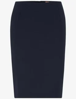 BOSS Vileah - Midi kjolar DARK BLUE Hot