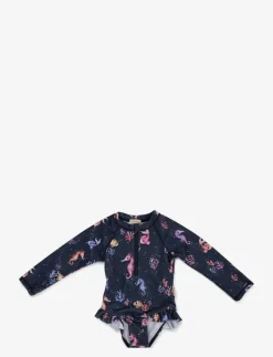 Vilje – UV-dragt LS 1-2 år – Rainbow Reef - Baddräkt|Filibabba Hot