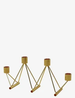 Cooee Design Vinkel - Adventsljus & Kalenderljus BRASS Discount