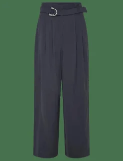 French Connection VINNIE D.RING BELTED TROUSER - Kostymbyxor NAVY Hot