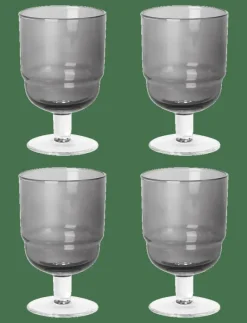 Broste Copenhagen Vitvinsglas 'Nordic bistro' '' - Vitvinsglas GREY Hot