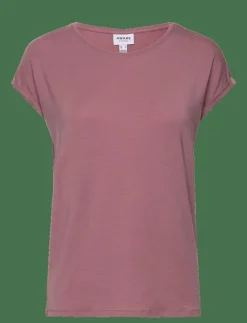 Vero Moda VMAVA PLAIN SS TOP JRS NOOS - T-shirts NOSTALGIA ROSE Hot