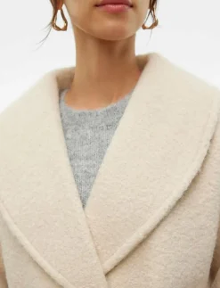 Vero Moda VMELITEBERGEN JACKET BOO - Ulljackor OATMEAL Hot