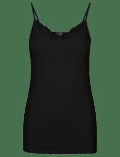 VMINGE LACE SINGLET JRS NOOS - Linnen|Vero Moda Hot