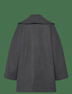Vero Moda VMLONDYN LS COAT VMA - Ulljackor DARK GREY MELANGE Clearance
