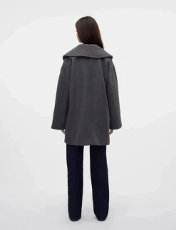 Vero Moda VMLONDYN LS COAT VMA - Ulljackor DARK GREY MELANGE Clearance