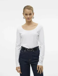 VMMAXI MY LS SOFT UNECK NOOS - Långärmade toppar|Vero Moda Best
