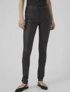 VMSEVEN NW SS SMOOTH COATED PANT NOOS - Skinny Jeans|Vero Moda New