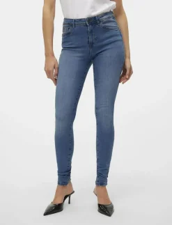 VMTANYA MR S PIPING JEANS VI349 GA NOOS - Skinny Jeans|Vero Moda Online