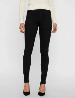 VMTANYA MR S PIPING JEANS VI120 GA NOOS - Skinny Jeans|Vero Moda New