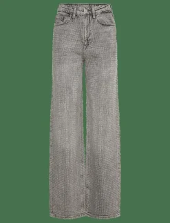 VMTESSA HR WIDE RHINESTONE JEANS RA206 - Vida byxor|Vero Moda