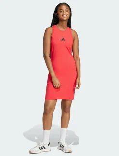 adidas Sportswear W FI SL DRESS - Klänningar PURRUB Discount