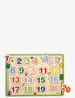 Wacky Wonders - Wooden puzzle - 123 - Pedagogiskt pussel|Barbo Toys Online