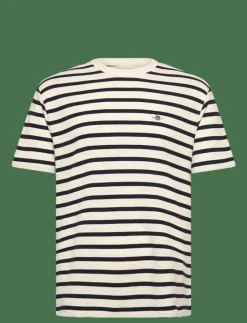 WAFFLE STRIPE SS T-SHIRT - Kortärmad t-shirt|GANT Sale