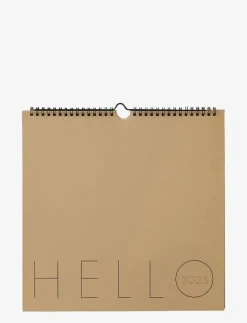 Design Letters Wall Calendar 2023 - Kalendrar & Anteckningsblock LAVENDER 5225C Hot