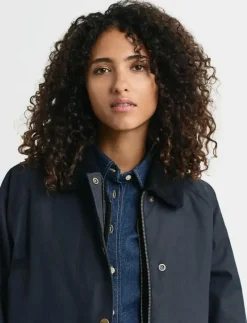 WAXED COTTON DOUBLE DECKER JACKET - Utilityjackor|GANT New