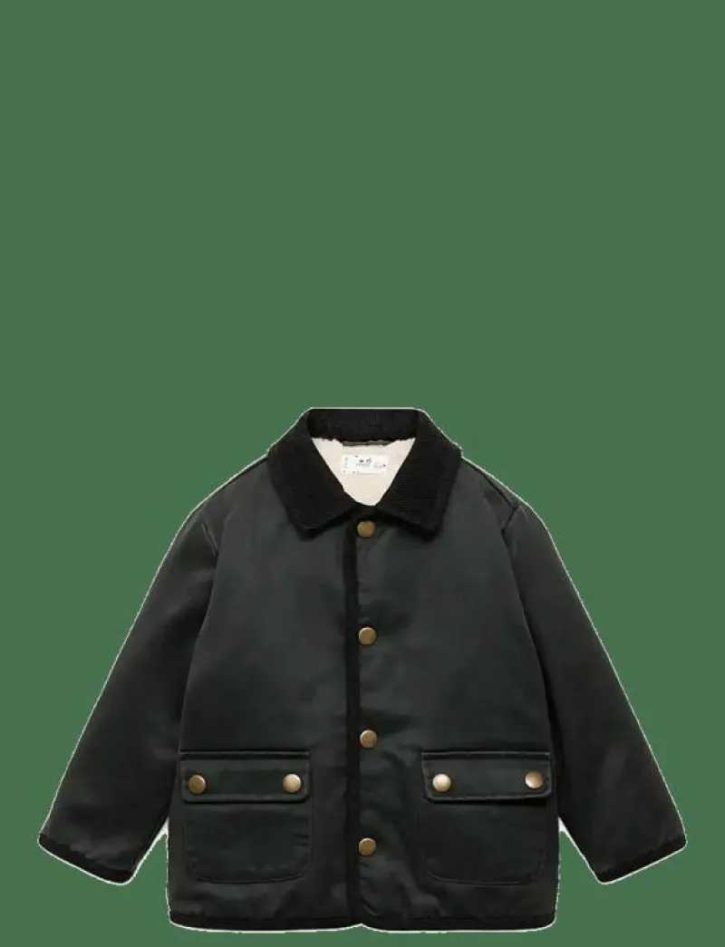 Waxed-effect parka - Parkas|Mango Online