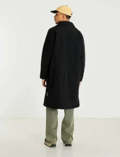 Woodbird WBWing Nylon Coat - Tunna kappor BLACK