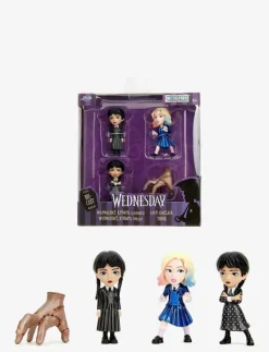 Wednesday 4-Pack Figures 2,5" - Lekset|Jada Toys Hot