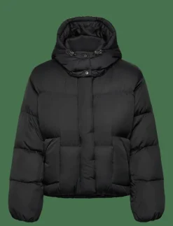 Levi's® WESTERN BUBBLE SHORTIE ANTHRAC - Dun- & vadderade jackor BLACKS Discount