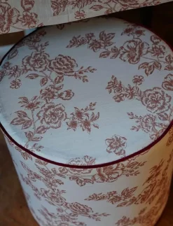 Anna + Nina Whimsical Rose Pouf - Sittpuffar MULTICOLOUR Online