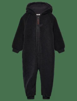 En Fant Wholesuit Teddy - Fleeceoverall EBONY Outlet