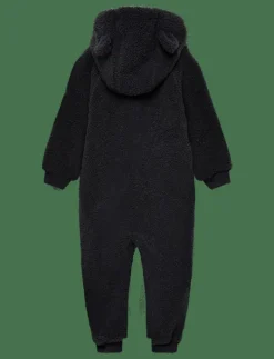 En Fant Wholesuit Teddy - Fleeceoverall EBONY Outlet