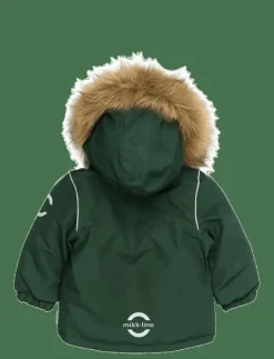 Winter Jacket Solid with Fake Fur - Vinterjacka|mikk-line