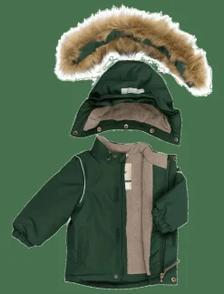 Winter Jacket Solid with Fake Fur - Vinterjacka|mikk-line