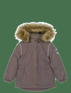 Winter Jacket waist Solid w. Fake F - Vinterjacka|mikk-line Online