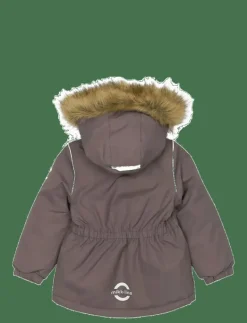 Winter Jacket waist Solid w. Fake F - Vinterjacka|mikk-line Online