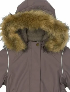 Winter Jacket waist Solid w. Fake F - Vinterjacka|mikk-line Online