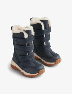 Wheat Winterboot Airy Tex - Vinterstövlar NAVY Outlet