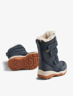 Wheat Winterboot Airy Tex - Vinterstövlar NAVY Outlet