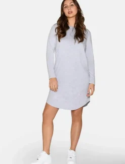 Women Bamboo Longsleeved Night Dress - Nattlinnen|URBAN QUEST Outlet