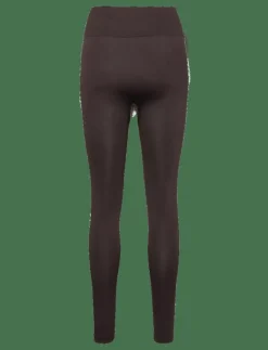 ZEBDIA Women Seamless Plain Leggings - Träningstights BLACK COFFEE Hot